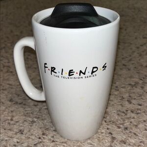 Friends TV Series White Ceramic Travel Mug